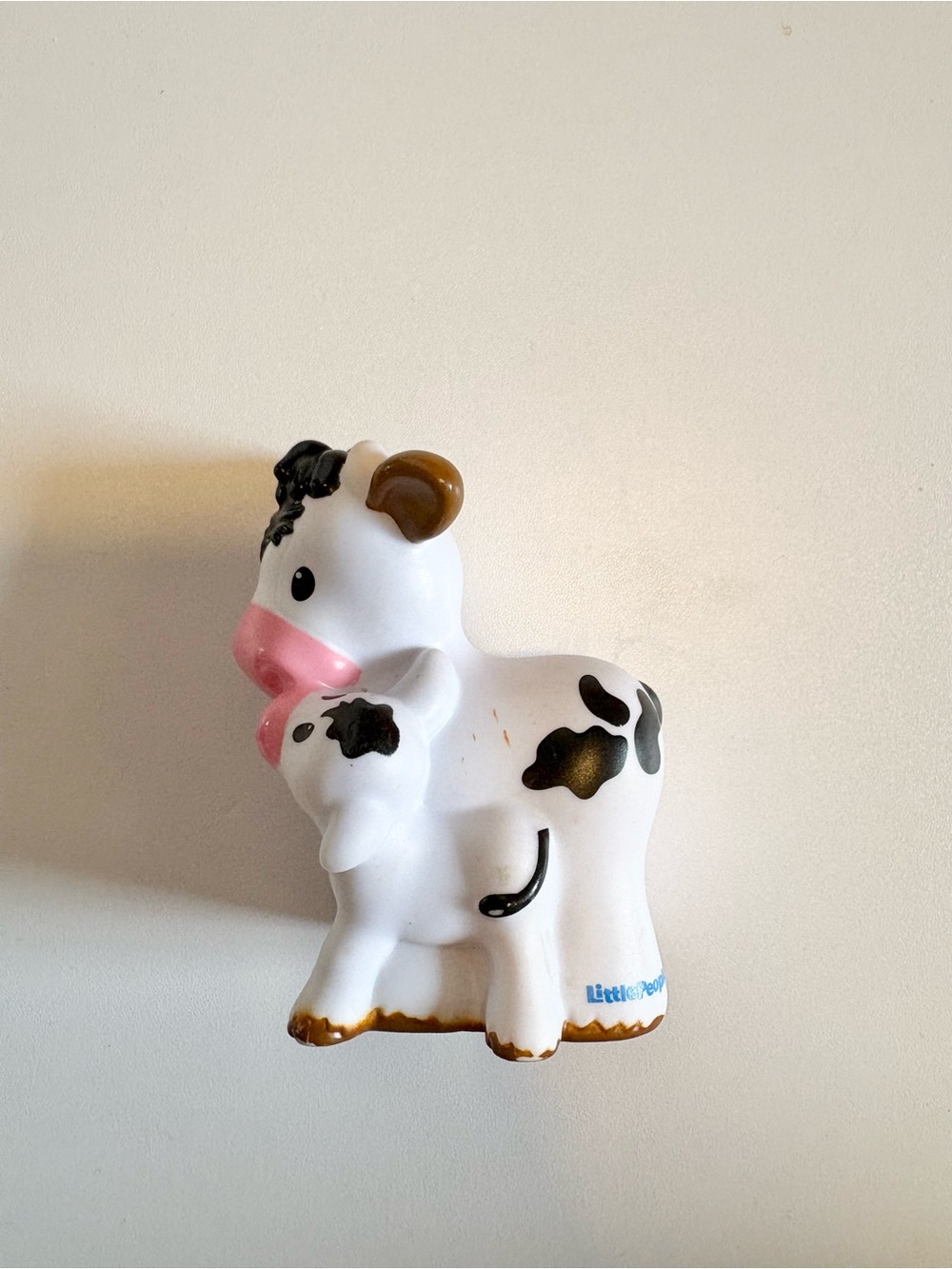 ⭐️ Fisher Price Little People Cow & Calf Figure
